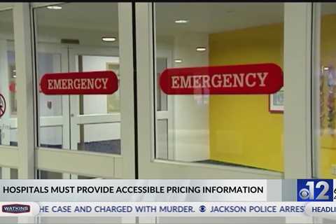 Hospitals must provide accessible pricing information