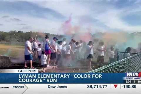 Lyman Elementary School holds Color for Courage Color Run to benefit Wounded Warrior Project