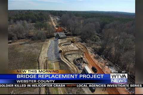 MDOT working on bridge replacement project in Webster County