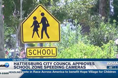 Hattiesburg City Council approves school zone speeding cameras