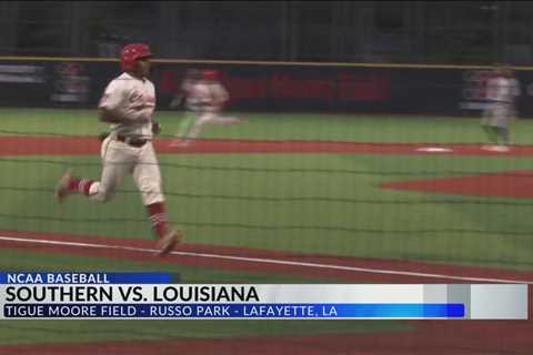 Cajun baseball wins third straight, beats Southern 17-7 in 7