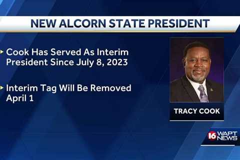 Alcorn announces new president