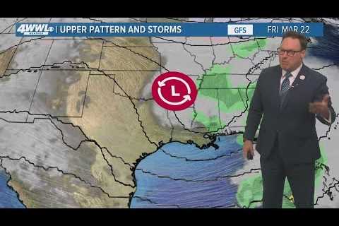 Weather: Rounds of storms early Friday and breezy Saturday