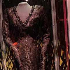 Costume Worn by Anjelica Huston in 'The Addams Family' (1991) and 'Addams Family Values' (1993)..