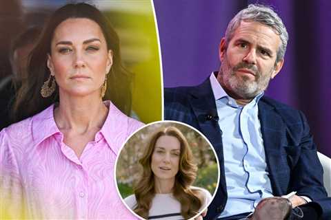 Andy Cohen reacts to Kate Middleton’s most cancers analysis