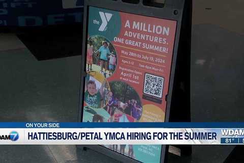 Hattiesburg/Petal YMCA hiring for the summer