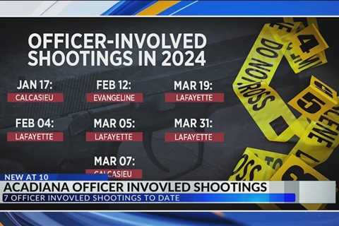 Seven officer involved shootings in Southwest Louisiana so far in 2024