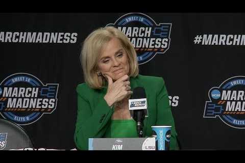 Kim Mulkey press conference after LSU loss to Iowa