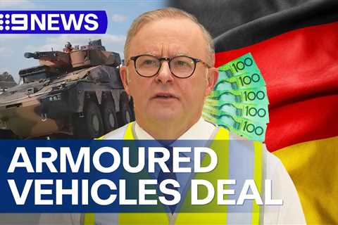 High-tech armoured vehicles deal for Germany, announced by PM Albanese