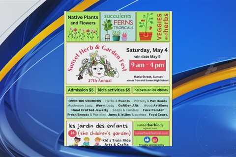 Sunset Herb and Garden Fest returns this May