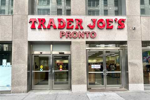 I shopped at Trader Joe's new grab-and-go store in NYC. It's convenient if you're in a rush, but I..