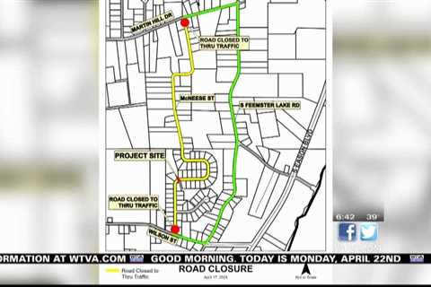 Tupelo closing road for cross drain repairs Monday