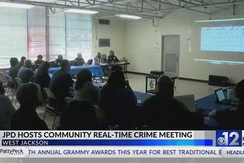 JPD hosts Community Real-Time Crime Meeting