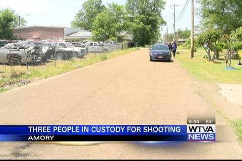 6 PM Report – Amory Police took three people into custody after Friday morning shooting