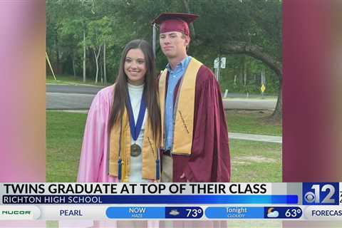 Richton twins will graduate at top of their class