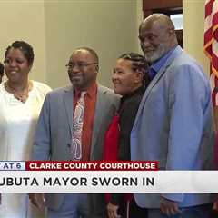 Shubuta mayor swearing in ceremony