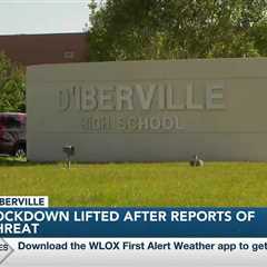 Lockdown lifted at D'Iberville High School following reports of threat