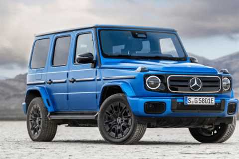 Mercedes-Benz Reveals First-Ever Electric G-Wagon