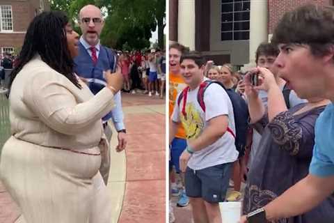 Black Protester Known as ‘Lizzo’ By White Guys, Receives Monkey Taunts