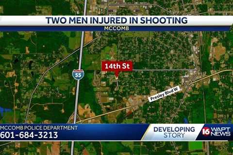 Two men injured in McComb shooting