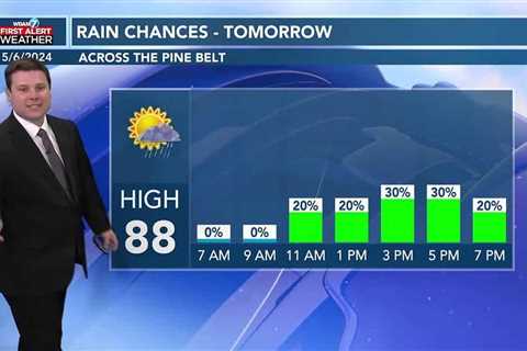 Patrick's Monday PM Forecast 5/6