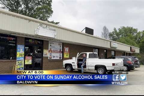 Baldwyn city leaders to vote on Sunday alcohol sales