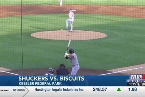 SHUCKERS BASEBALL: Shuckers vs. Biscuits (Game one, 05/07/24)