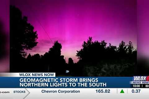 Northern lights spotted in South Mississippi