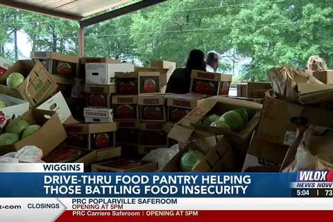 Drive-through food pantry in Stone County helping those battling food insecurity