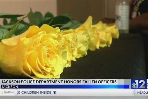 Jackson Police Department honors fallen officers