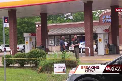 Man shot to death at Jackson gas station