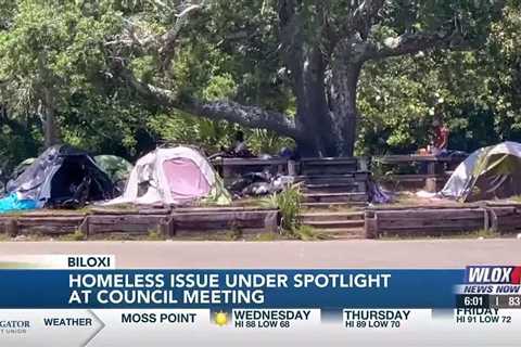 Homeless issue under spotlight at Biloxi City Council meeting