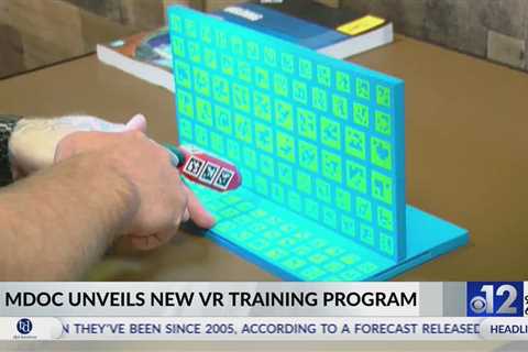 MDOC showcases new VR training program