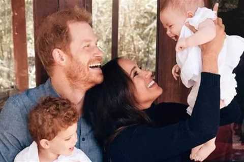 Prince Harry is taking “the adorable Archie and Lilibet” with him on his next trip because Meghan..