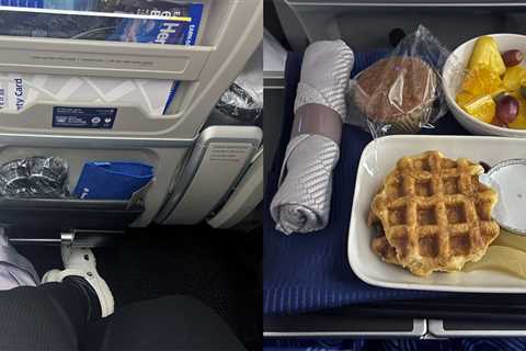 I paid $300 to upgrade to premium economy on my long-haul United flight, and it's worth it for..