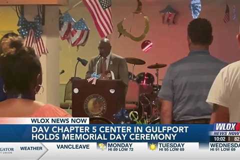 DAV Chapter 5 Gulfport holds Memorial Day ceremony for fallen soldiers