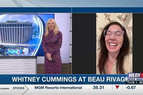 Comedian Whitney Cummings gets ready for her show at Beau Rivage