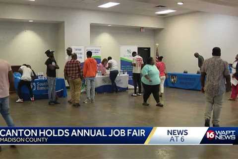 Hundreds attend Canton Career Fair