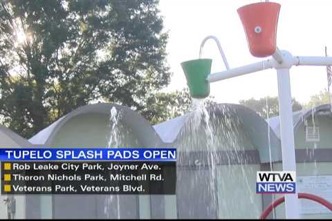 Tupelo splash pads open