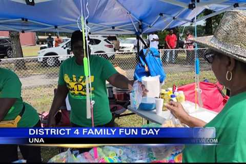 District 4 Family Fun Day held in Una