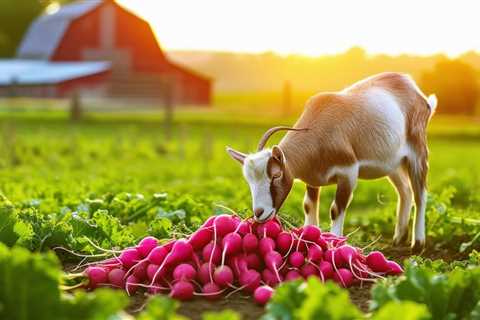 Can Goats Eat Radishes?