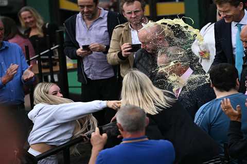 Nigel Farage Attacked with Milkshake Again During Campaign Event