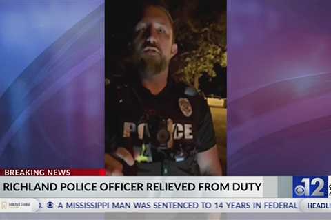 VIDEO: Richland police officer relieved of duty for ‘derogatory slurs’