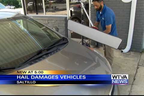 Hail storms are good business for body shops