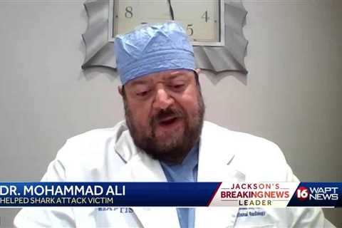 Jackson doctor helps save shark attack victim