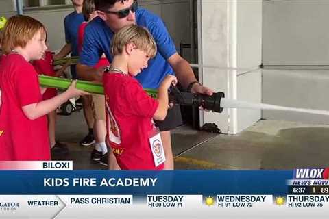 13th Annual Biloxi Fire Academy for Kids teaches next generation about fire safety, future career…