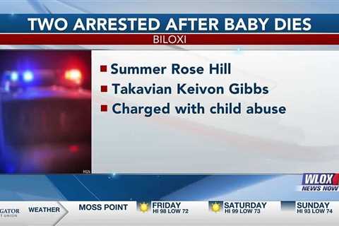 Two arrested after bringing dead baby to hospital in Biloxi