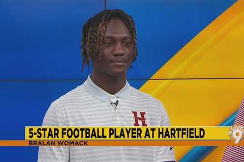 5-star football player at Hartfield