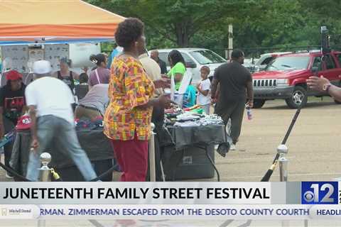 2024 Juneteenth Family Street Festival held in Jackson