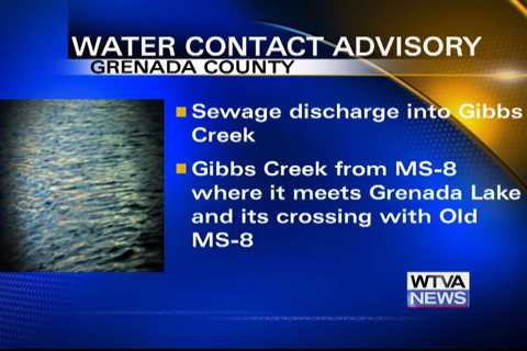 MDEQ issues water contact advisory for Gibbs Creek in Grenada County